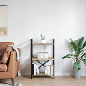 Hyllsystem Sonoma-ek 56 x 34 x 96 cm Konstruerat trä