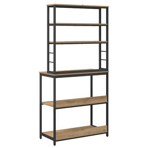 Köks hylla Artisan Ek 80 x 40 x 168 cm Konstruerat trä