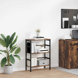 Hyllsystem Rökt ek 60 x 29,5 x 81 cm Konstruerat trä