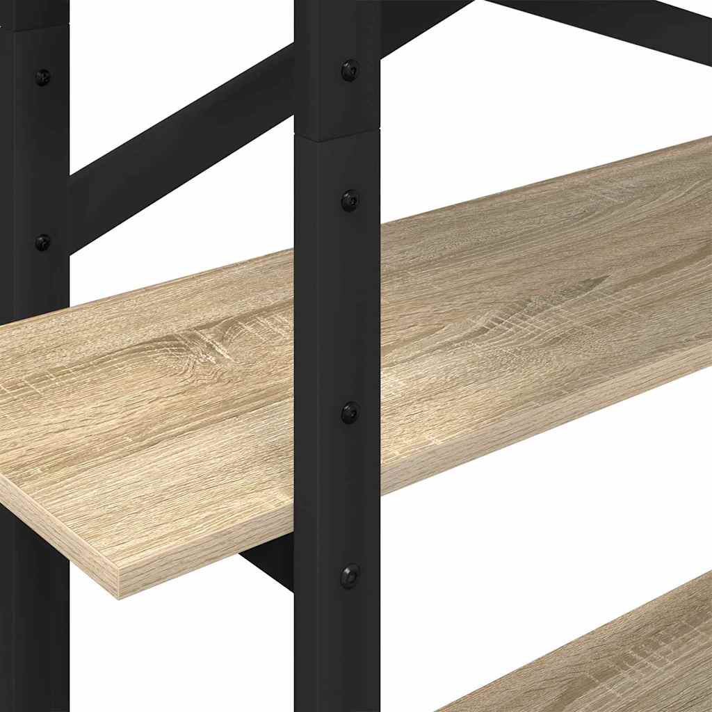 Hyllsystem Sonoma-ek 100 x 33,5 x 140 cm Konstruerat trä