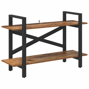 Hyllsystem Gammalt trä 100 x 33,5 x 64 cm Konstruerat trä