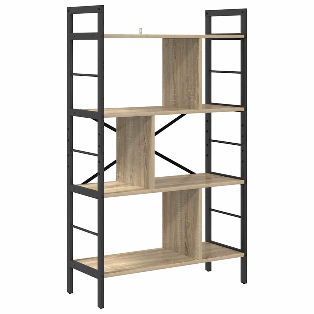 Hyllsystem 7 nivåer 75 x 30 x 123,5 cm Konstruerat trä
