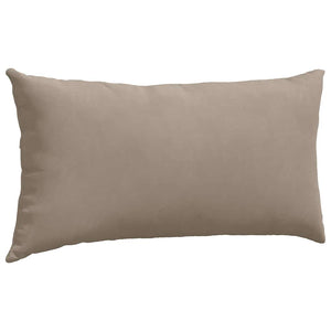 Sofakuddar 2 pcs Taupe 80 x 40 cm tyg