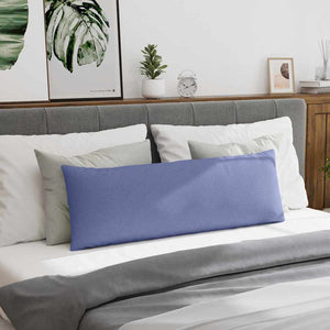 Sofakuddar 2 pcs Blå 120 x 40 cm tyg