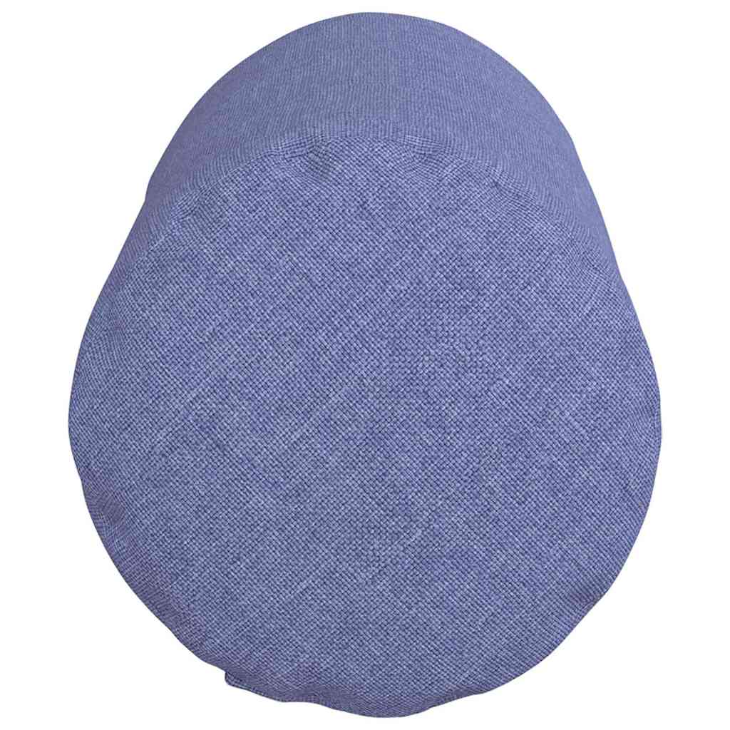 Bolsterkuddar 2 pcs Jeansblå Ø 15 x 40 cm tyg