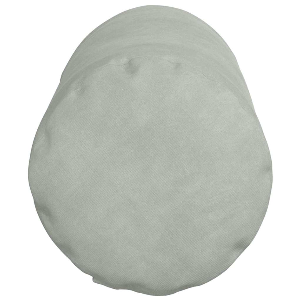 Bolsterkuddar 2 pcs Ljusgrå Ø 15 x 40 cm Kordread tyg