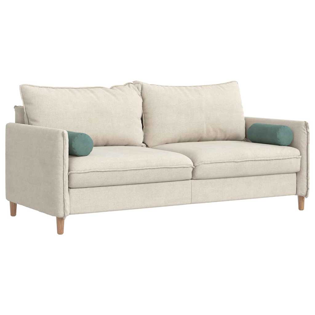 Bolsterkuddar 2 pcs Havgrön Ø 15 x 40 cm Kordread tyg