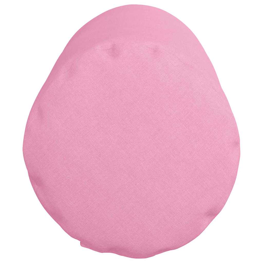 Bolsterkuddar 2 pcs Rosa Ø 25 x 70 cm tyg