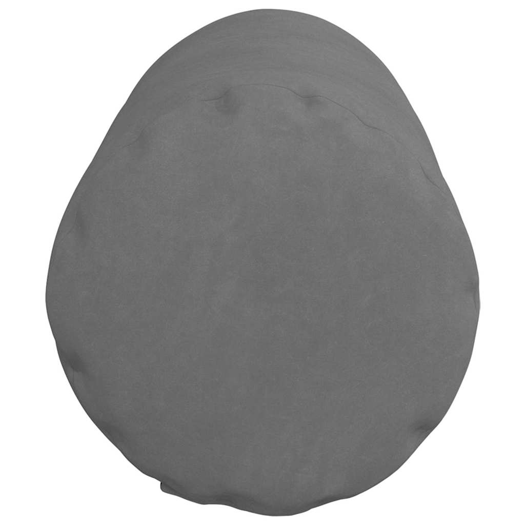 Bolsterkuddar 2 pcs Mörkgrå Ø 25 x 70 cm Mikrofiber Tyg