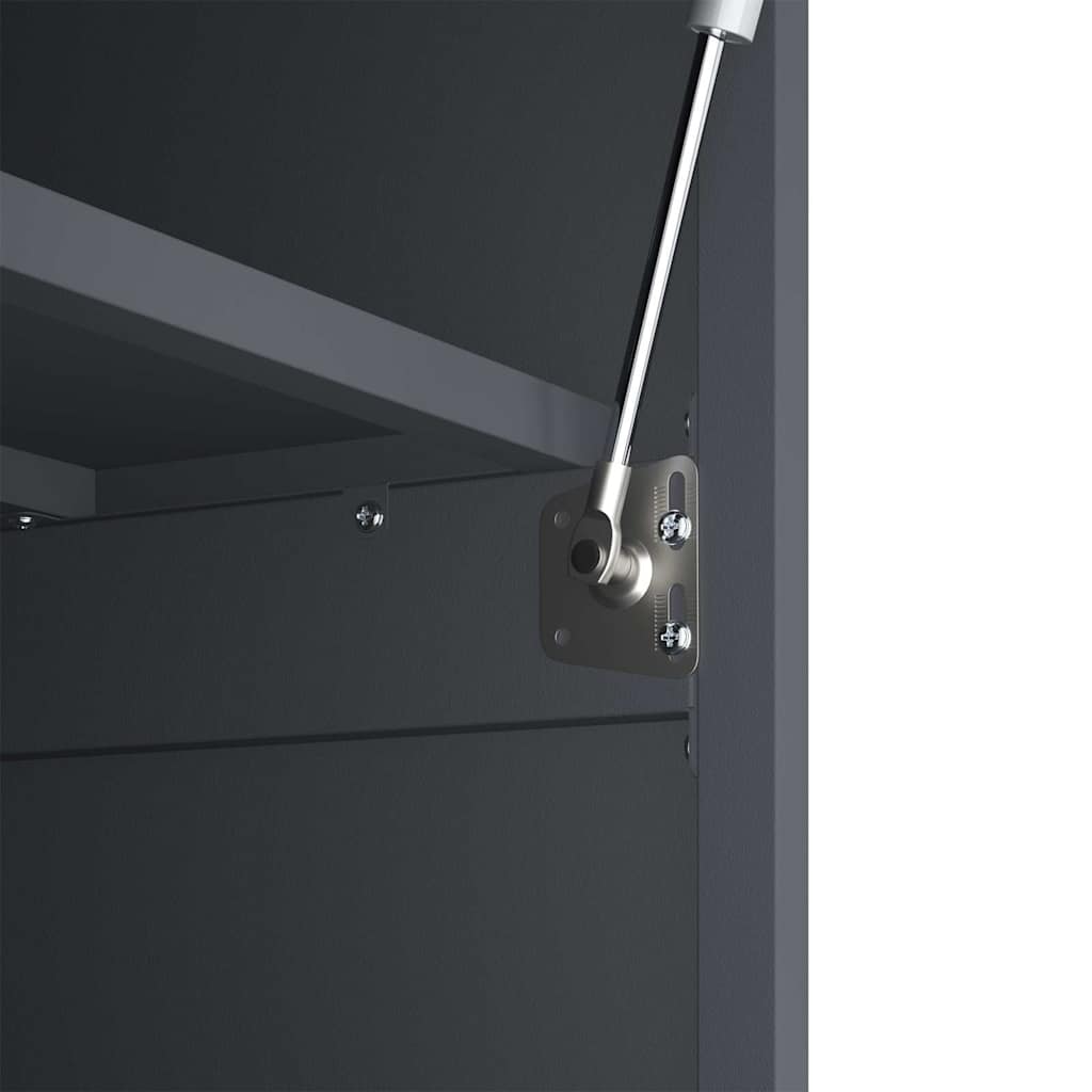 Vägghylla för garage Antracit 80 x 40 x 53 cm