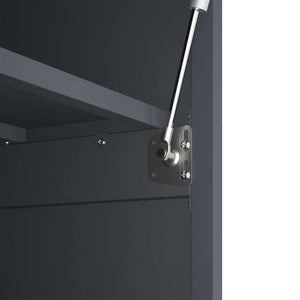 Vägghylla för garage Antracit 80 x 40 x 53 cm