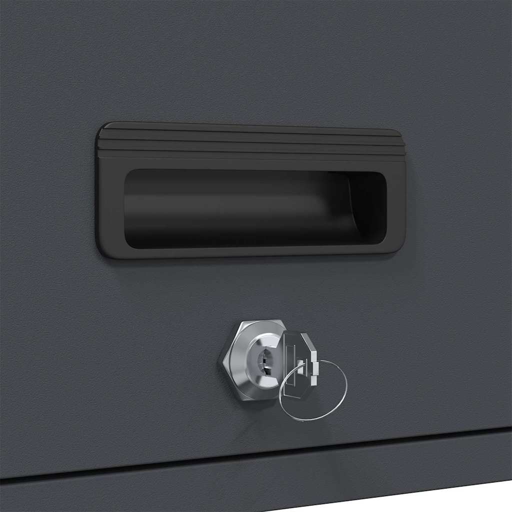 Vägghylla för garage Antracit 80 x 40 x 53 cm