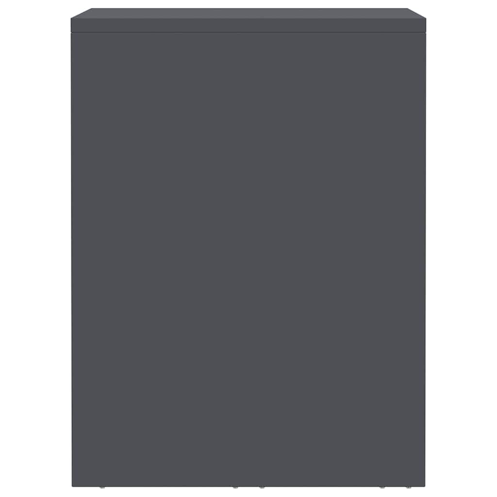 Vägghylla för garage Antracit 80 x 40 x 53 cm