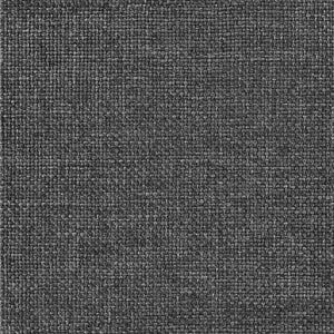 Sängram med Klädd Huvudgavel Mörkgrå 140 x 200 cm Massiv furu