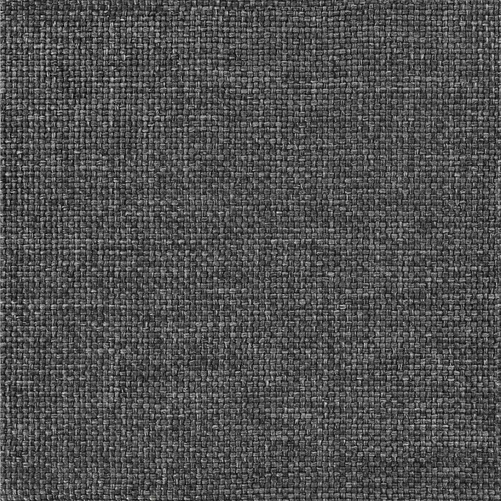 Sängram med Klädd Huvudgavel Mörkgrå 120 x 200 cm Massiv furu