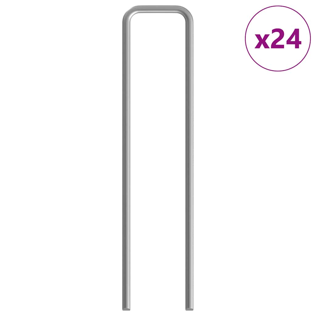 Hönshus 2 pcs Silver 600 x 100 x 210 cm Galvaniserat Stål