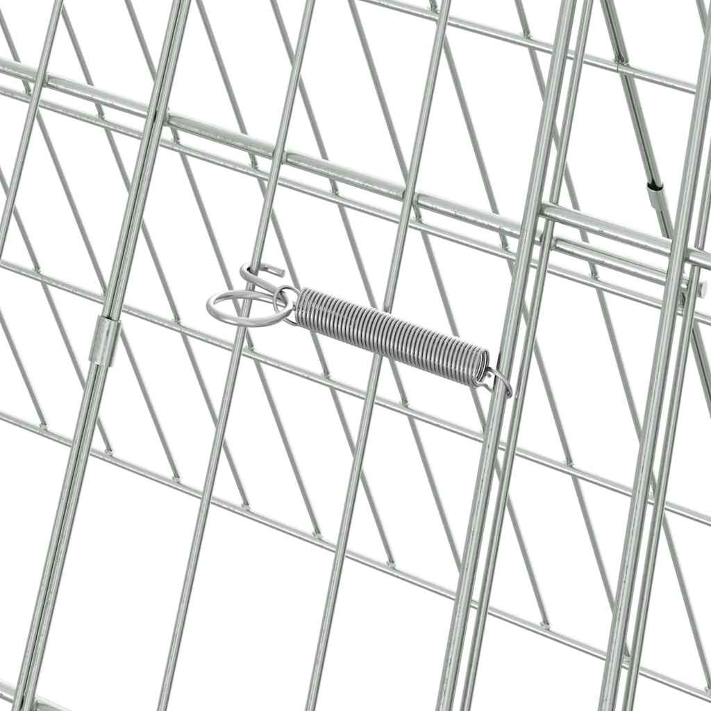 Hönshus Silver 215 x 55 x 55 cm Galvaniserat Stål