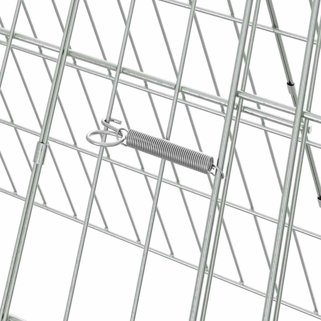 Hönshus Silver 430 x 55 x 55 cm Galvaniserat Stål