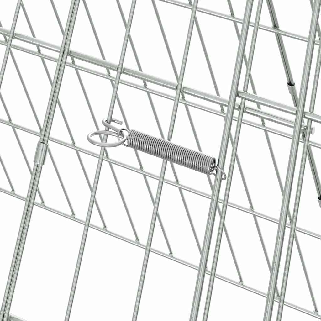 Hönshus Silver 650 x 55 x 55 cm Galvaniserat Stål