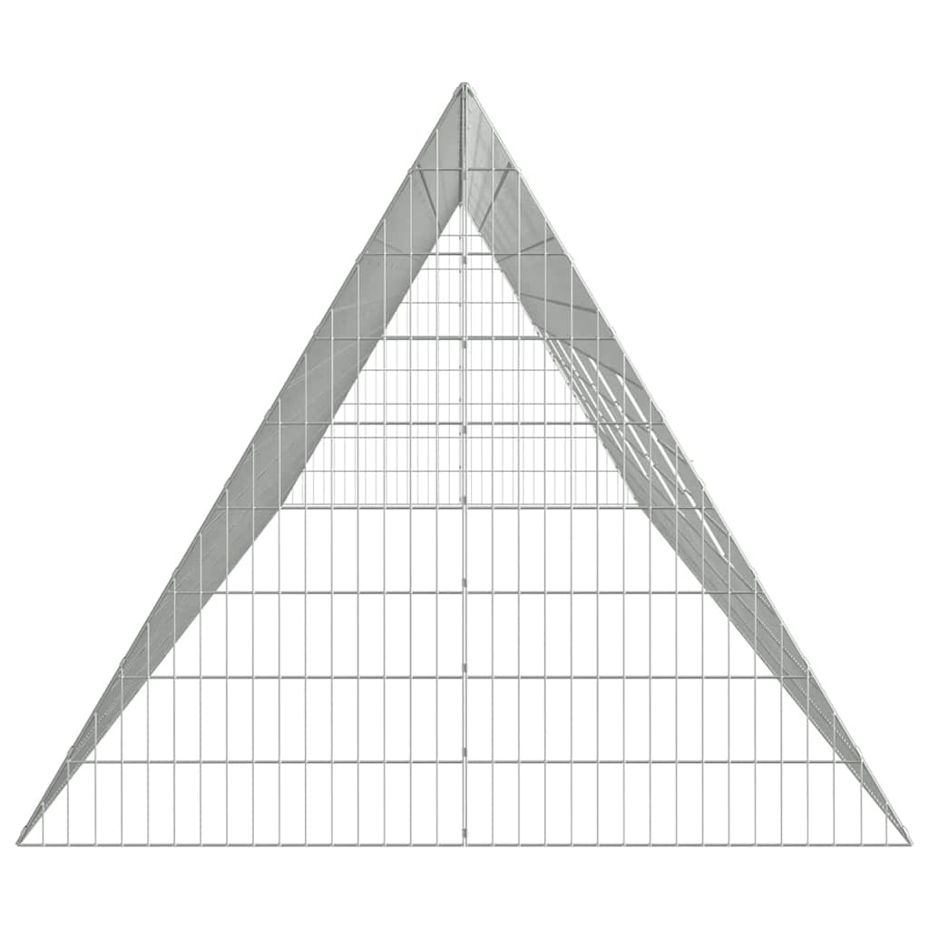 Hönshus Silver 650 x 100 x 85 cm Galvaniserat Stål