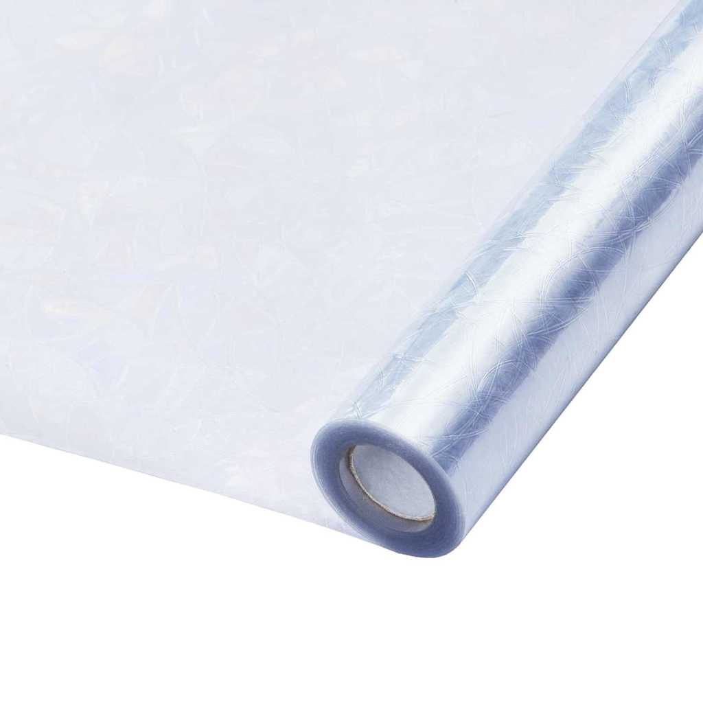 Statisk fönsterfilm Transparent 90 x 2000 cm PVC