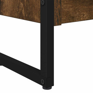 Bokskåp 2 pcs Rökek 80 x 30 x 155 cm Konstruerat trä