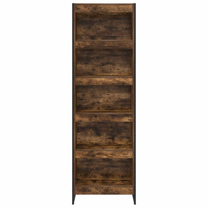 Bokskåp 2 pcs Rökek 80 x 30 x 155 cm Konstruerat trä