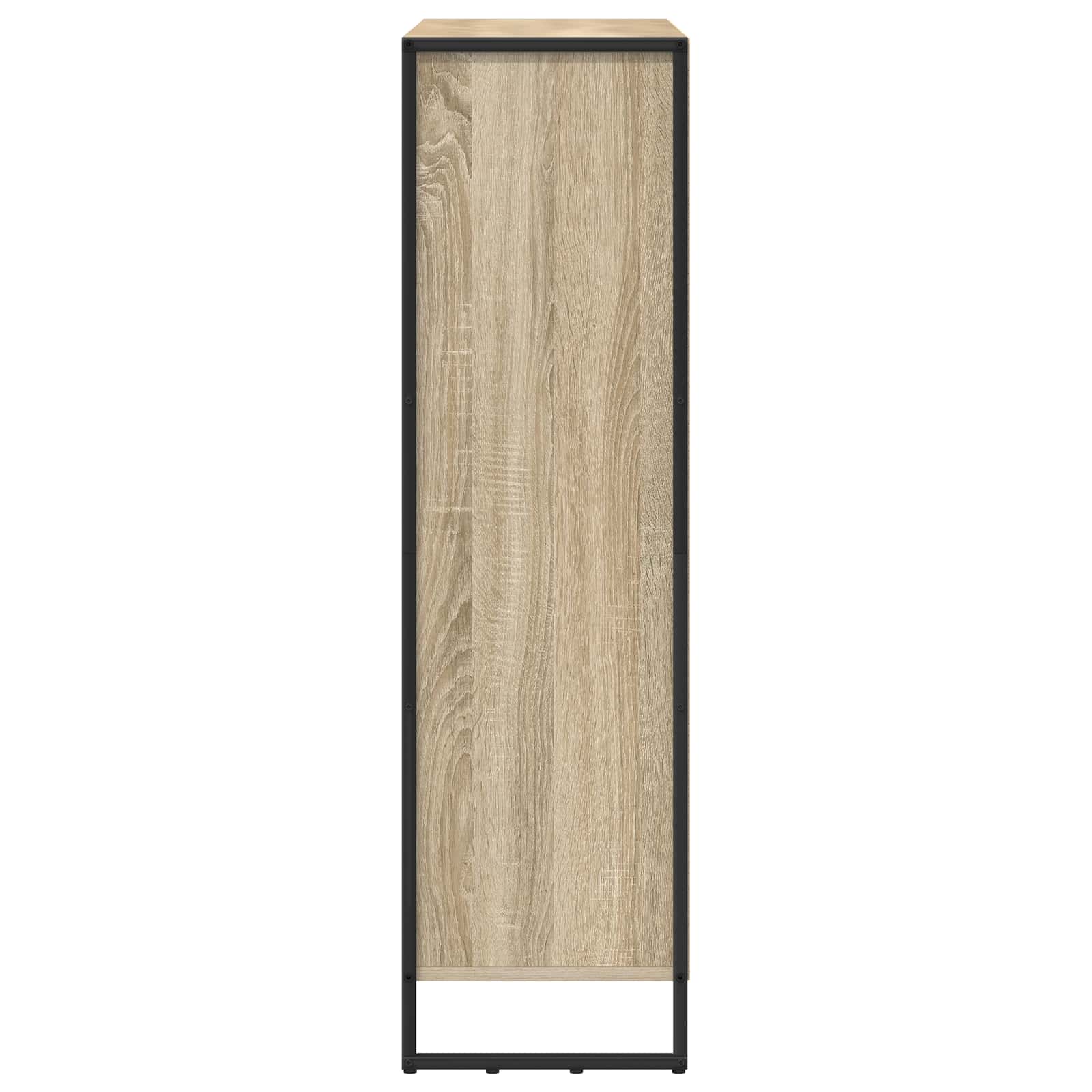 Bokskåp 2 pcs Sonoma 99,5 x 30 x 108,5 cm Konstruerat trä