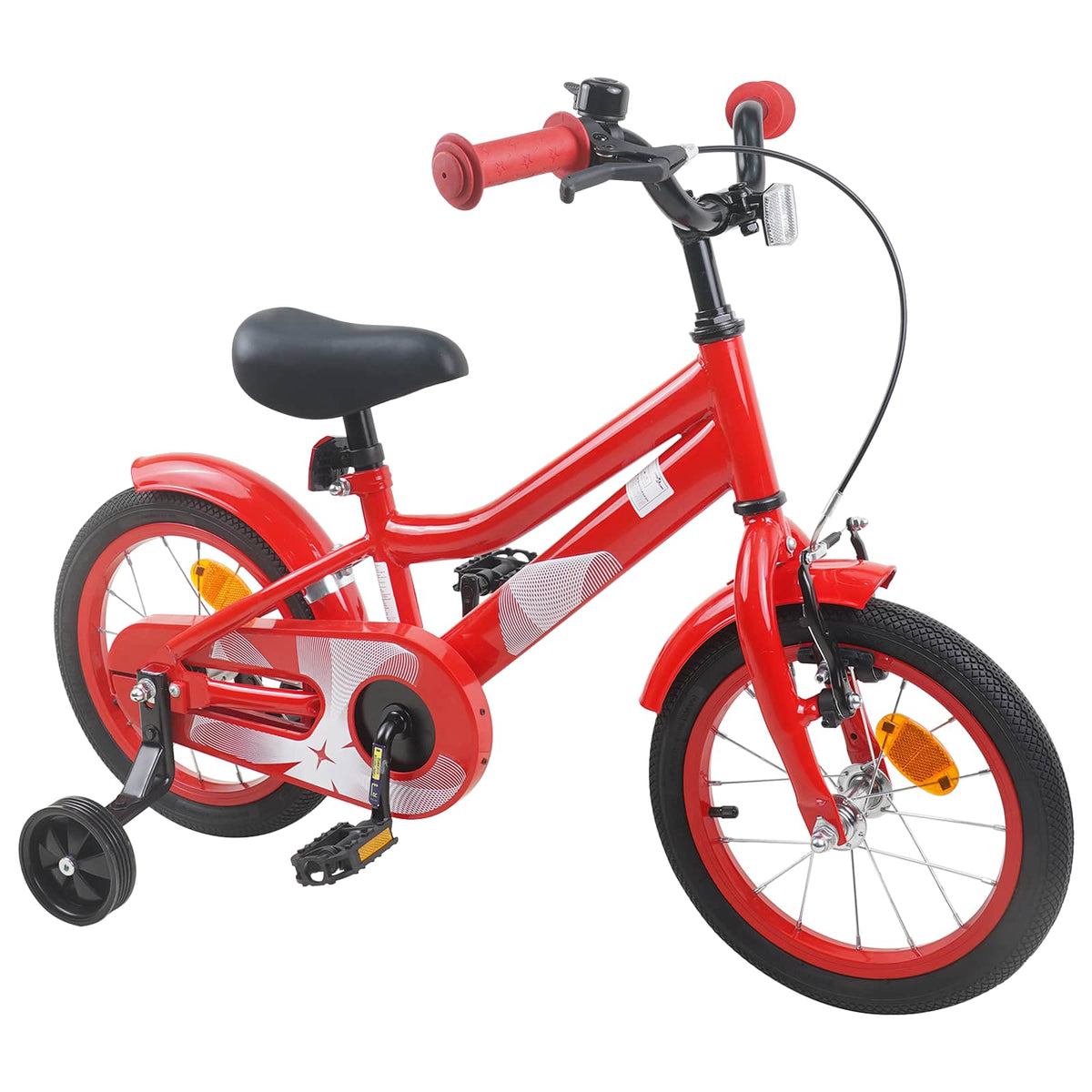 Barncykel 14 Tum från 3-5 år gammal Röd