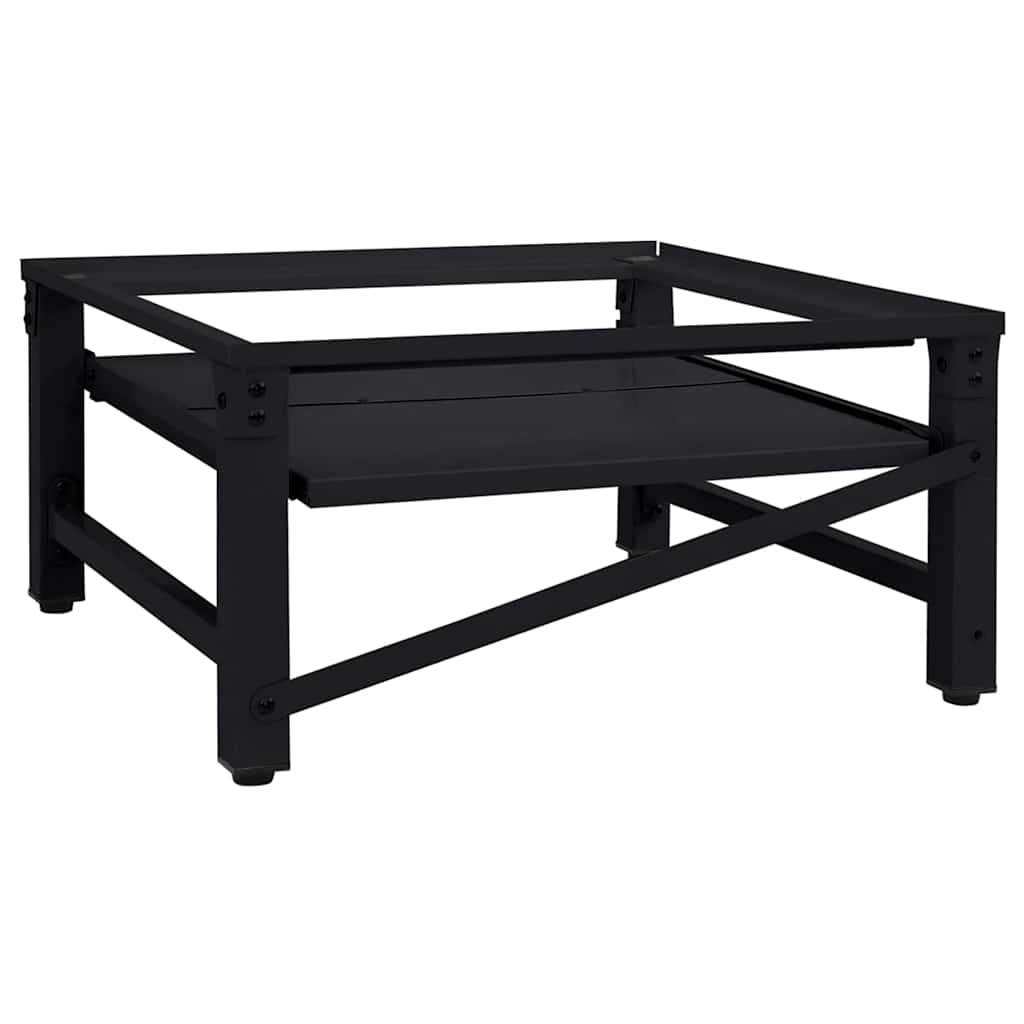 Tvättmaskin Pedestal Svart 64 x 55 x 32.5 cm Stål