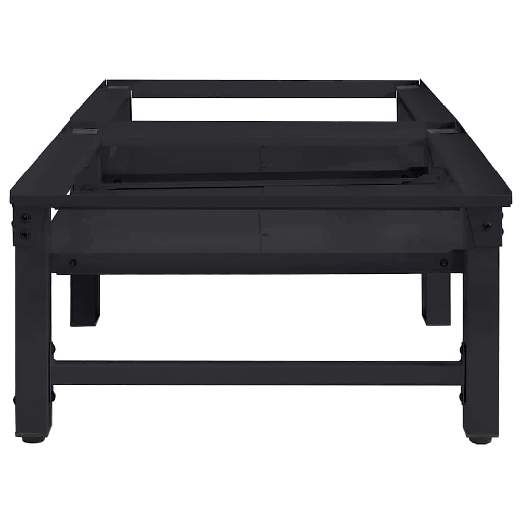 Tvättmaskin Pedestal 2 pcs Svart 64 x 55 x 32.5 cm Stål