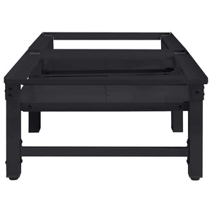 Tvättmaskin Pedestal 2 pcs Svart 64 x 55 x 32.5 cm Stål