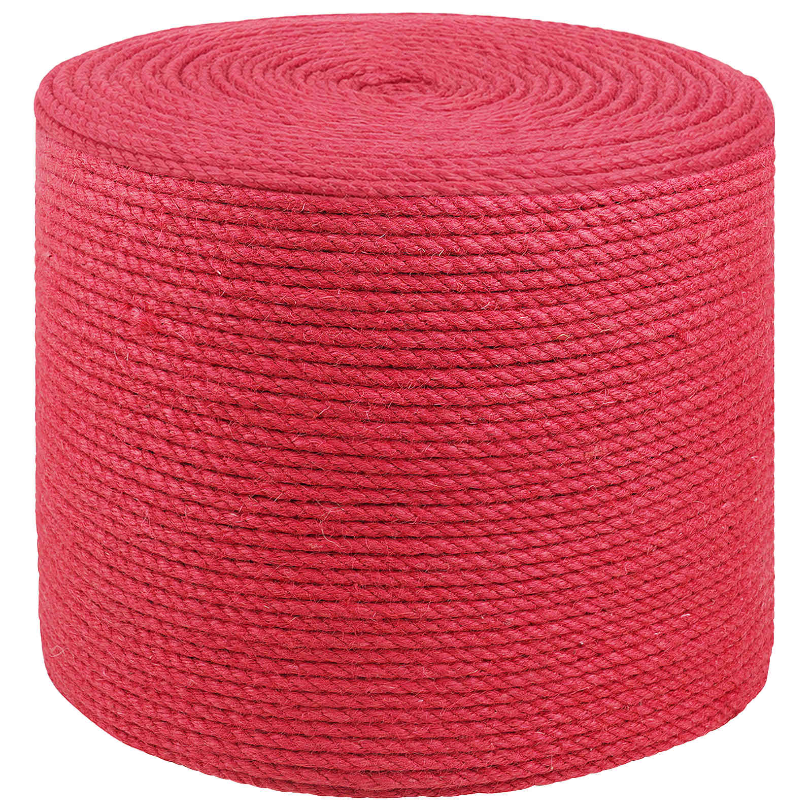 10 st 2 mm Röd 100% Tossa jute