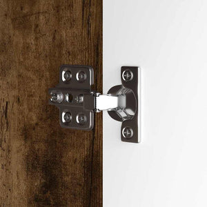 Badrumsvaskskåp Rökt ek 60 x 30 x 60 cm Konstruerat trä