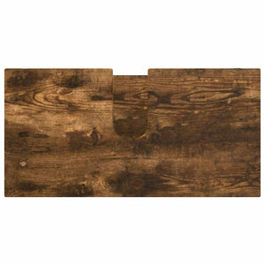 Badrumsvaskskåp Rökt ek 60 x 30 x 60 cm Konstruerat trä