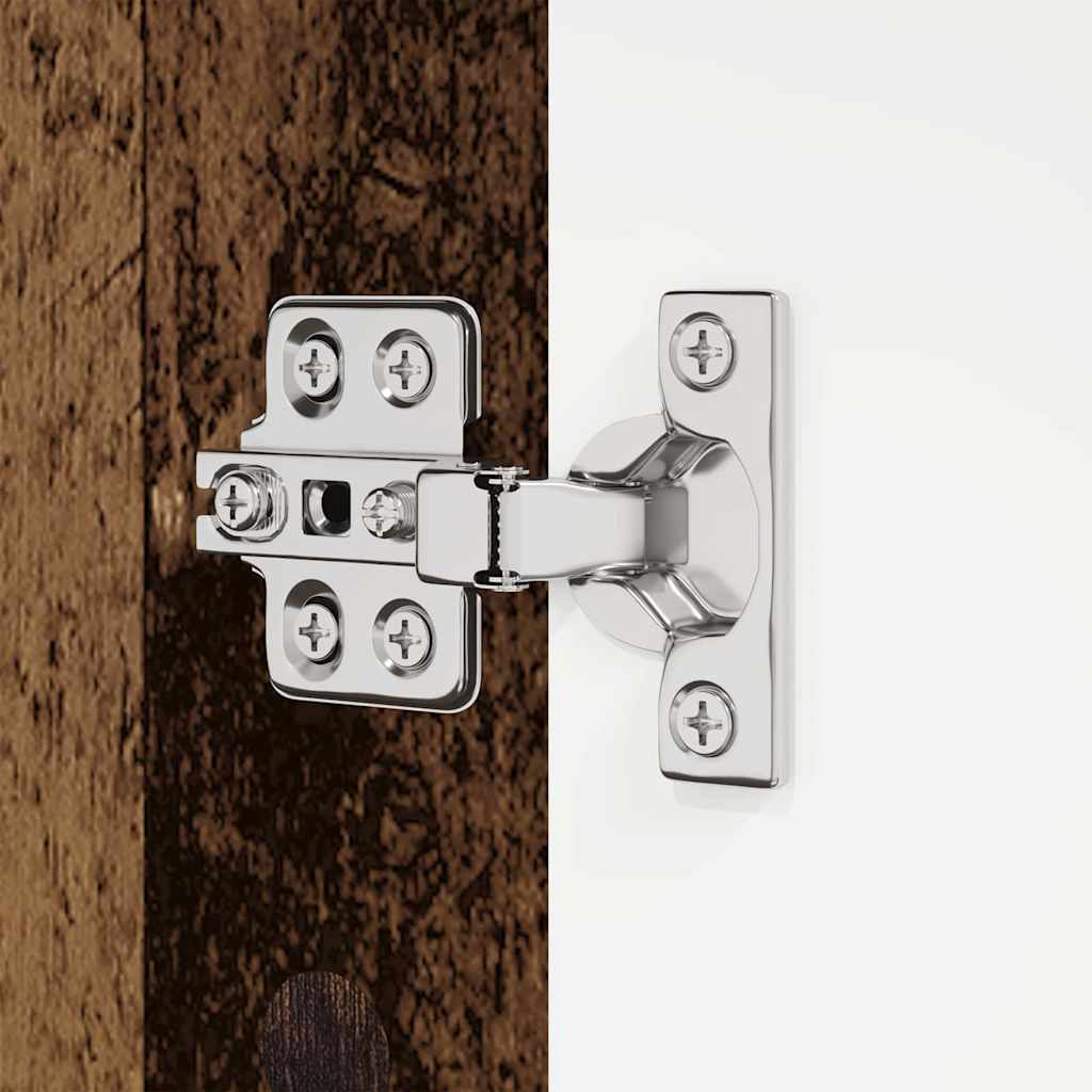 Badrumsskåp Gammalt trä 30,5 x 30 x 195 cm Konstruerat trä