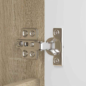 Badrumsspegelskåp Sonoma-ek 60 x 20 x 60 cm Konstruerat trä