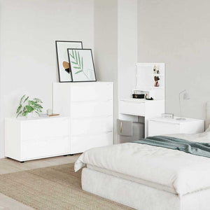 Förvaringsskåp Vit 80 x 48 x 57 cm Konstruerat trä