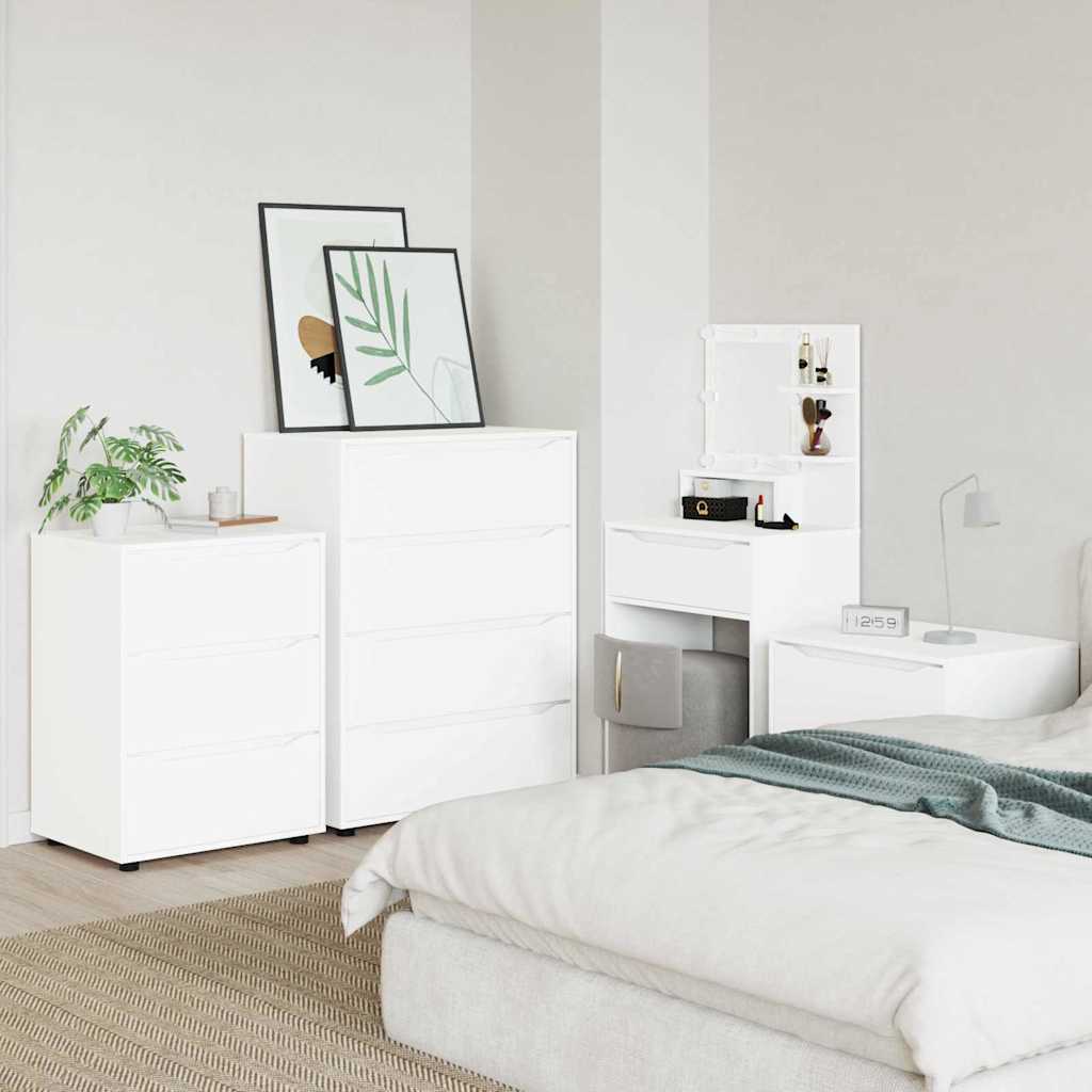 Förvaringsskåp Vit 60 x 48 x 81 cm Konstruerat trä