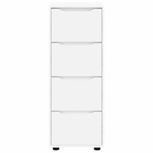 Förvaringsskåp Vit 40 x 48 x 105 cm Konstruerat trä