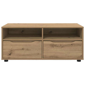 TV-skåp med låda Artisan Ek 100 x 48 x 43 cm Konstruerat trä