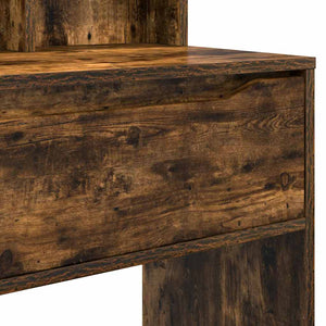 Sängrum Smyckesbord Rökt ek 80 x 39,6 x 135 cm Konstruerat trä