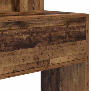 Sängrum Smyckesbord med låda Gammalt trä 80 x 39,6 x 135 cm