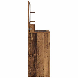 Sängrum Smyckesbord med låda Gammalt trä 80 x 39,6 x 135 cm