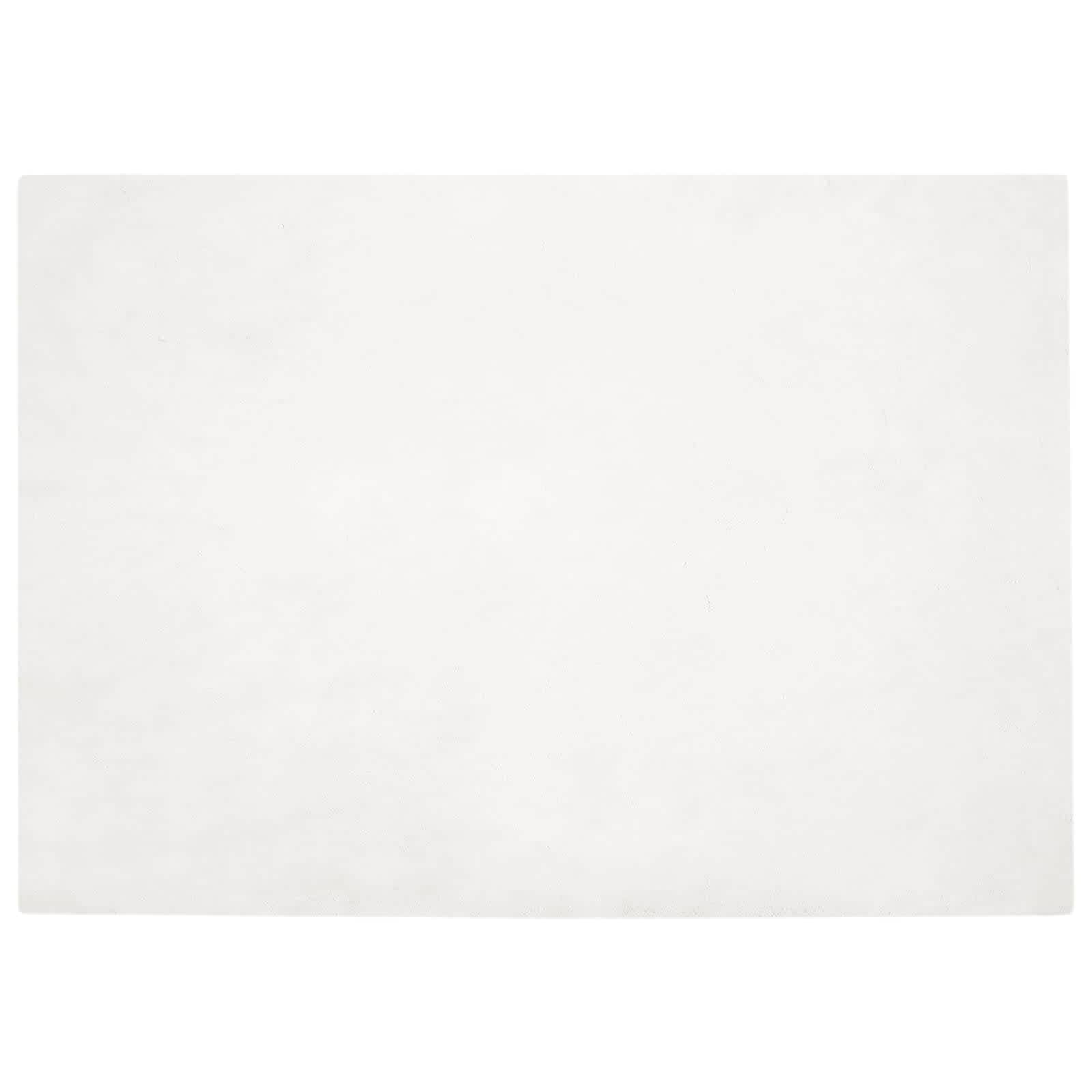 Fusk-kaninpälsmatta Olite Vit 160 x 230 cm Polyester