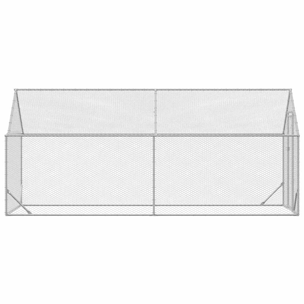 Hönshus Silver 400x170x177cm Galvaniserat Stål