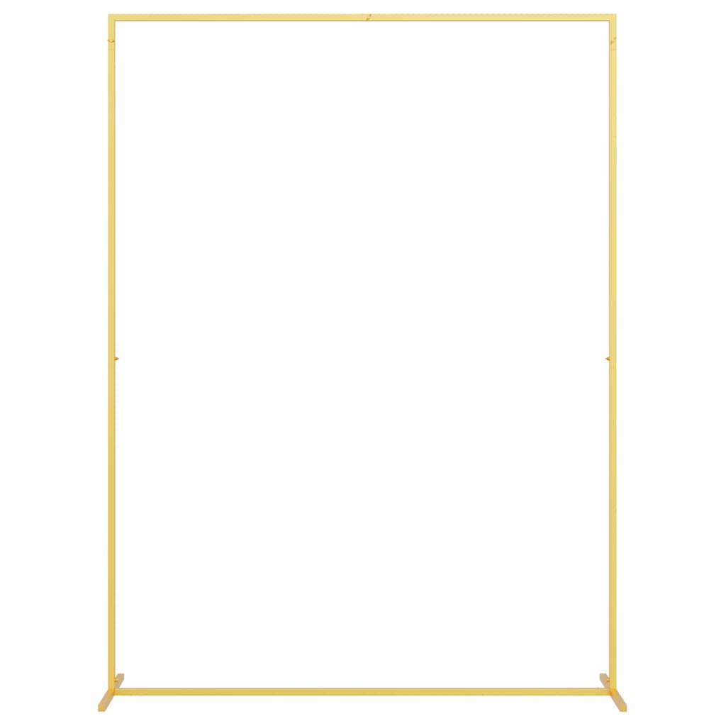 Bröllopsbåge Guld 150 x 49,5 x 200 cm Stål