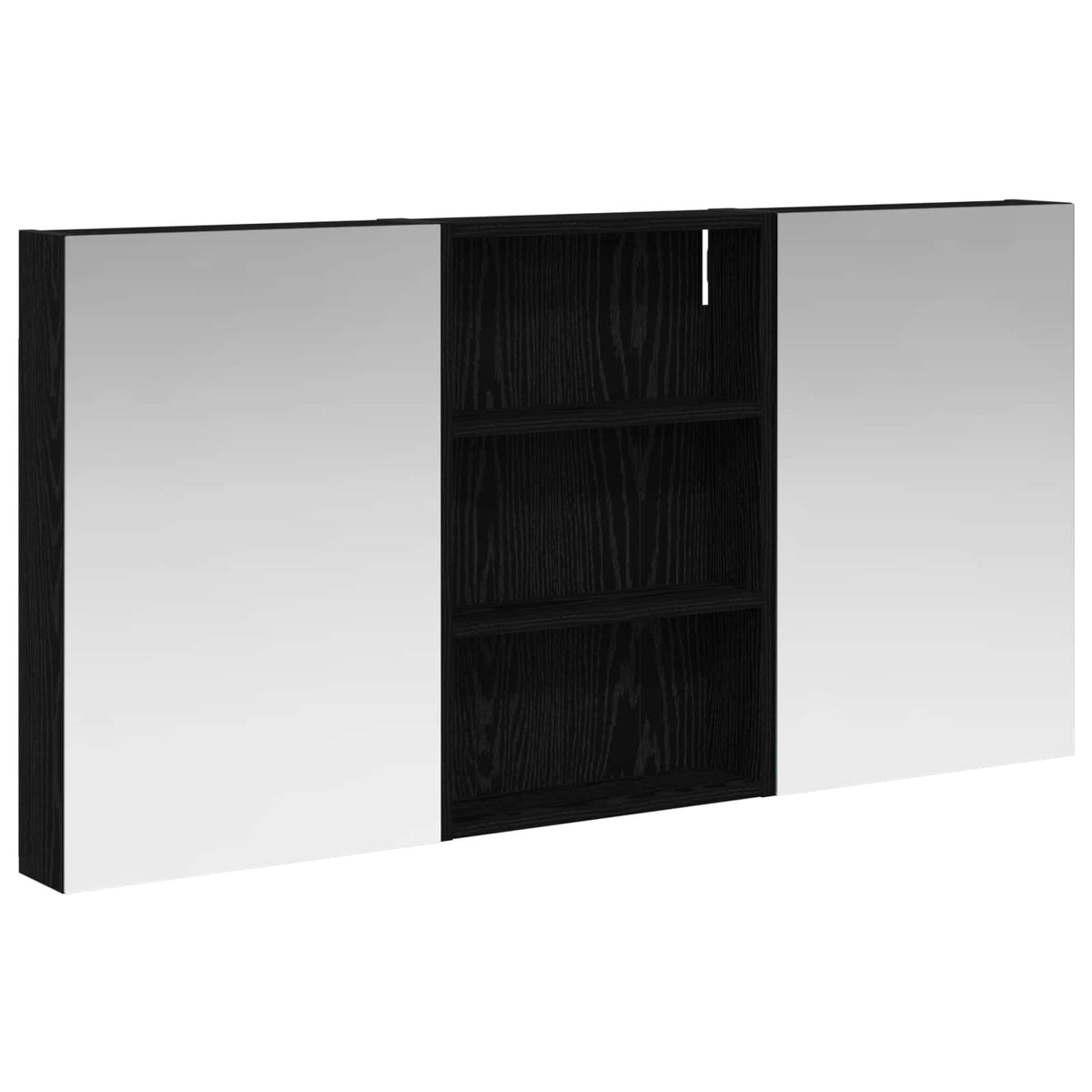 Badrumsskåpsset 3 st 120 x 10,5 x 60,5 cm Konstruerat trä