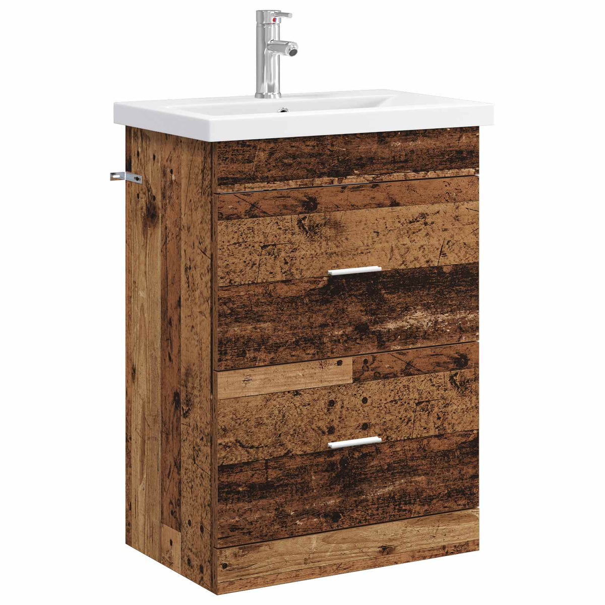 Badrumsmöbelset Gammalt trä 61 x 40 x 84,5 cm Konstruerat trä