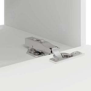 TV Vägghylla 2 pcs Vit 60 x 31 x 29.5 cm Konstruerat trä